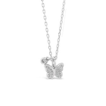 Sterling Silver Butterfly Pendant
