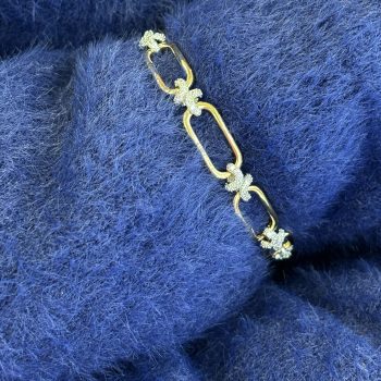 Absolute Gold Oval Link Bracelet