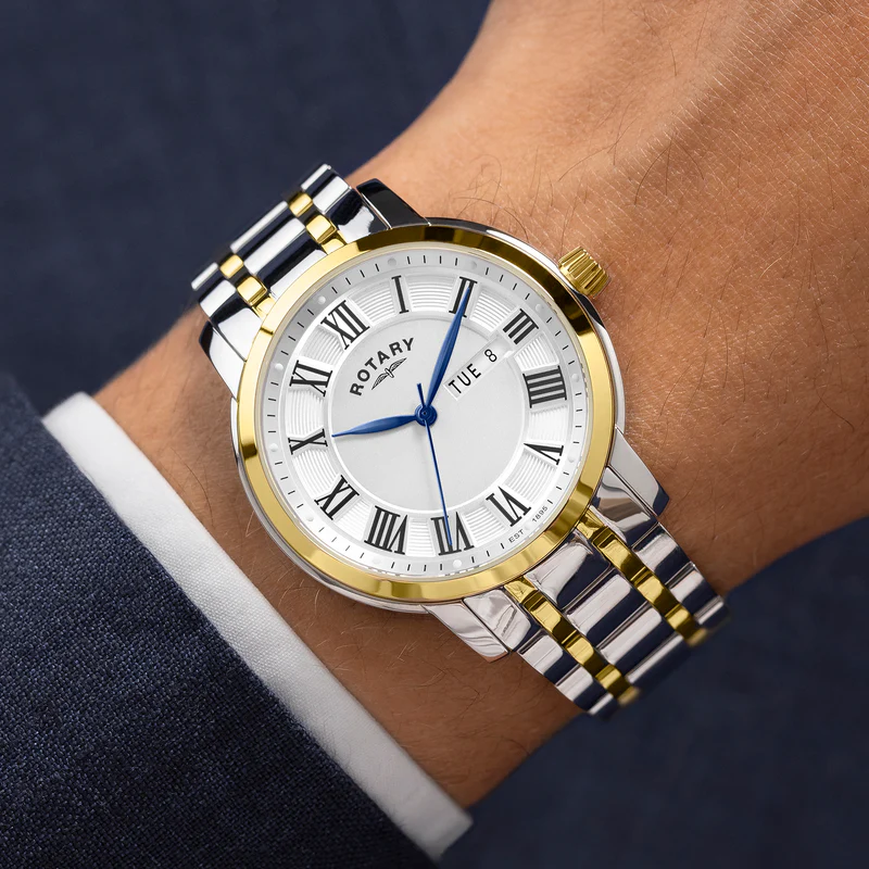 Rotary Gents Two-Tone Heritage Watch