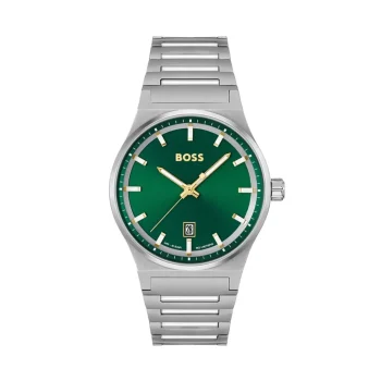 Boss Gents Candor Green-Dial Watch