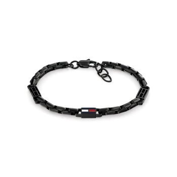 Tommy Hilfiger Gents Black Bracelet
