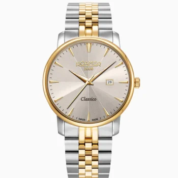 Roamer Gents Two-Tone Champagne Dial Classico Watch