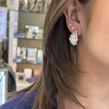 Absolute Gold Crystal Hoop Earrings