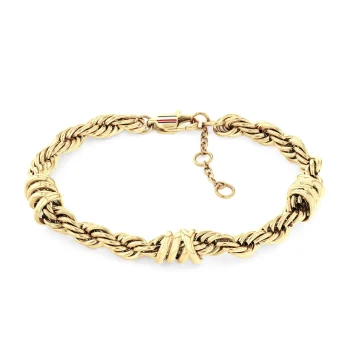 Tommy Hilfiger Ladies Gold Twist Bracelet