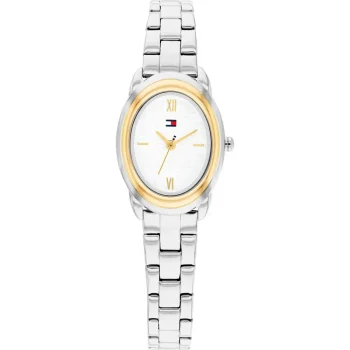 Tommy Hilfiger Ladies Silver Oval Watch