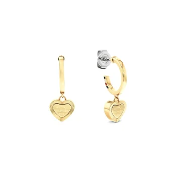 Tommy Hilfiger Heart Hoop Earrings