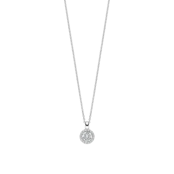 Ti Sento Milano Silver Cluster Pendant