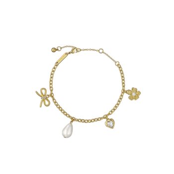 Ted Baker Gold Charm Bracelet