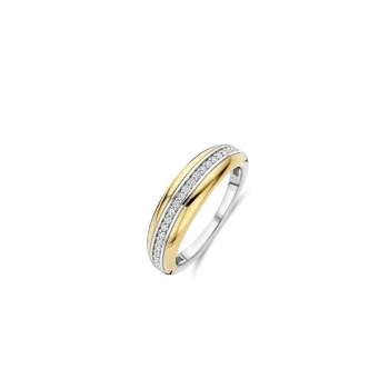 Ti Sento Milano Gold Band Ring