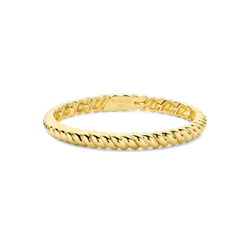 Ti Sento Gold Croissant Bangle