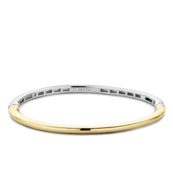 Ti Sento Milano Gold Classic Bangle (Size L)