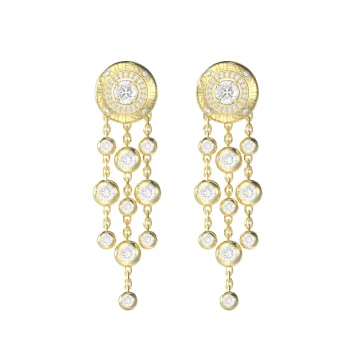 Guess Gold Waterfall Earrings