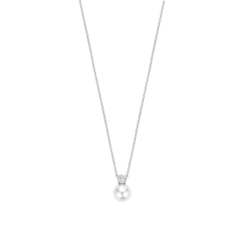 Ti Sento Milano Silver Pearl Pendant