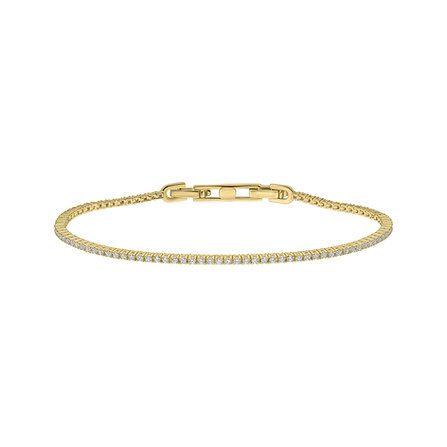 Diamonfire Gold Plated Tennis Bracelet
