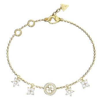 Guess Gold Charm Bracelet