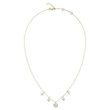 Guess Gold Charm Necklet