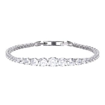 Diamonfire Graduated Cubic Zirconia Tennis Bracelet