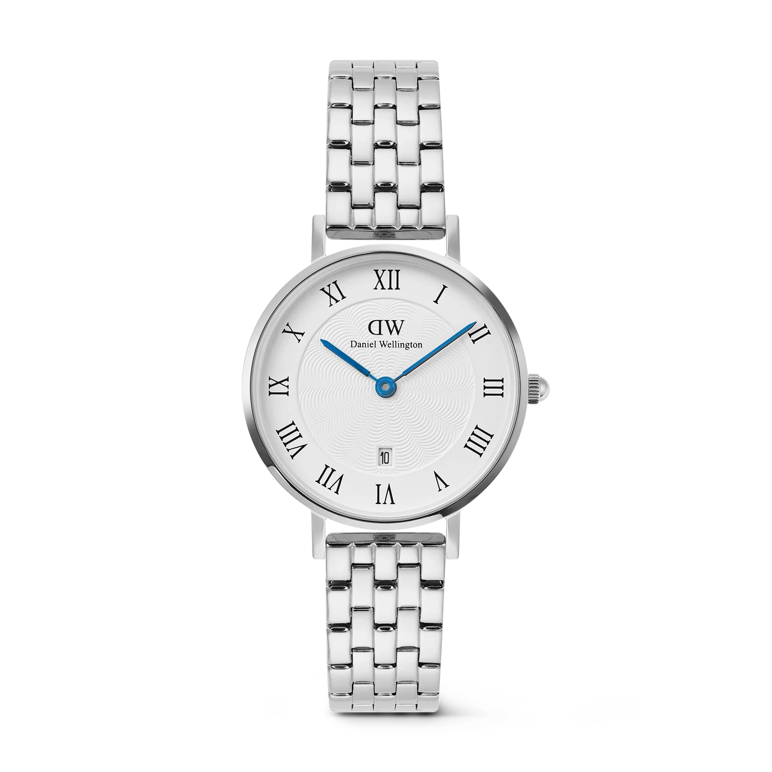 Daniel Wellington Ladies Petite Roman Numeral Round Dial Watch
