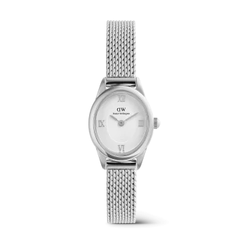 Daniel Wellington Ladies Silver Mesh Ophelia Watch