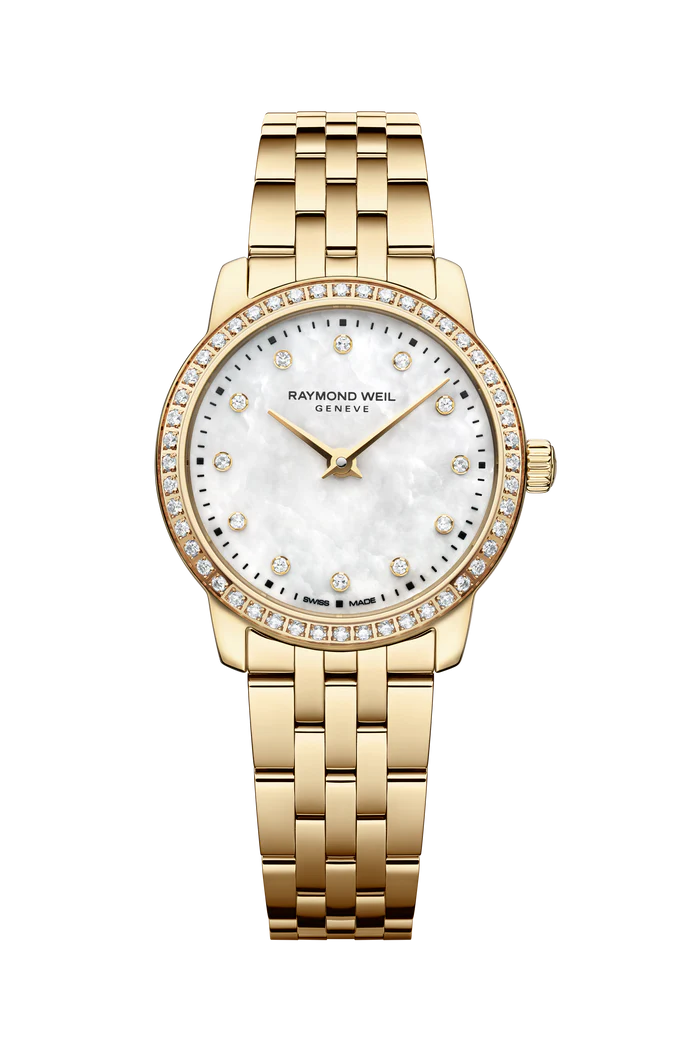 Raymond Weil Ladies Gold Diamond Toccata Watch