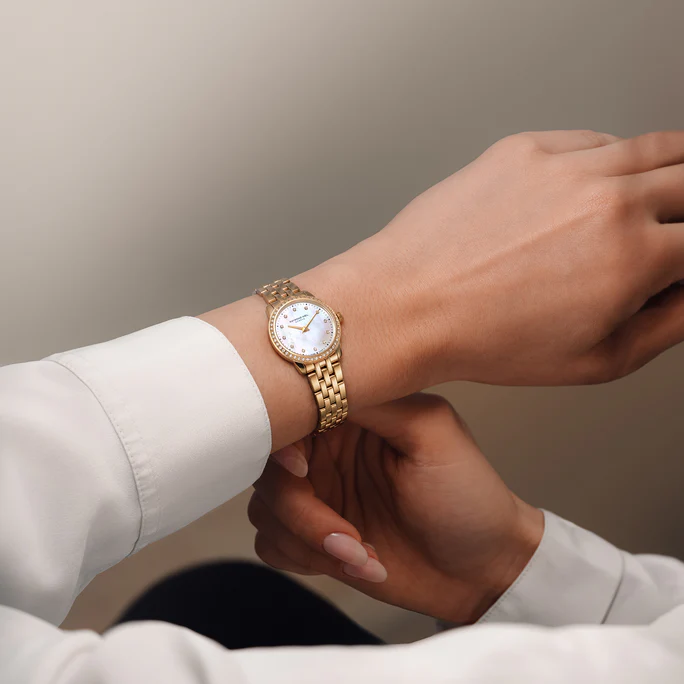 Raymond Weil Ladies Gold Diamond Toccata Watch