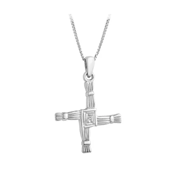 Sterling Silver St Brigids Cross Pendant