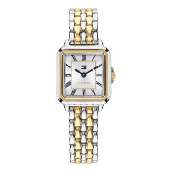 Tommy Hilfiger Ladies Two Toned Square Face Watch