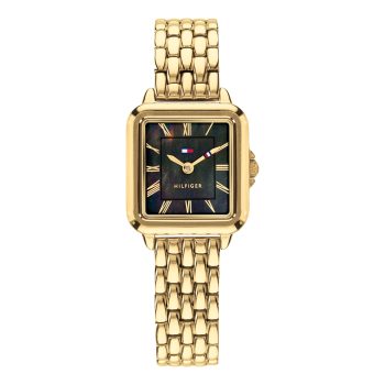 Tommy Hilfiger Ladies Gold Square Dial Watch