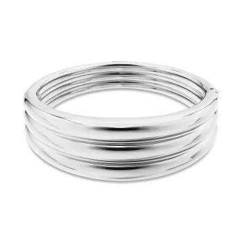 Tommy Hilfiger Ladies Silver Bangle