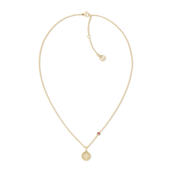 Tommy Hilfiger Ladies Gold Pavé Nacklace