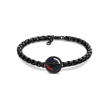 Tommy Hilfiger Gents Black Compass Bracelet
