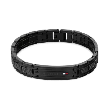 Tommy Hilfiger Gents Black Link Bracelet
