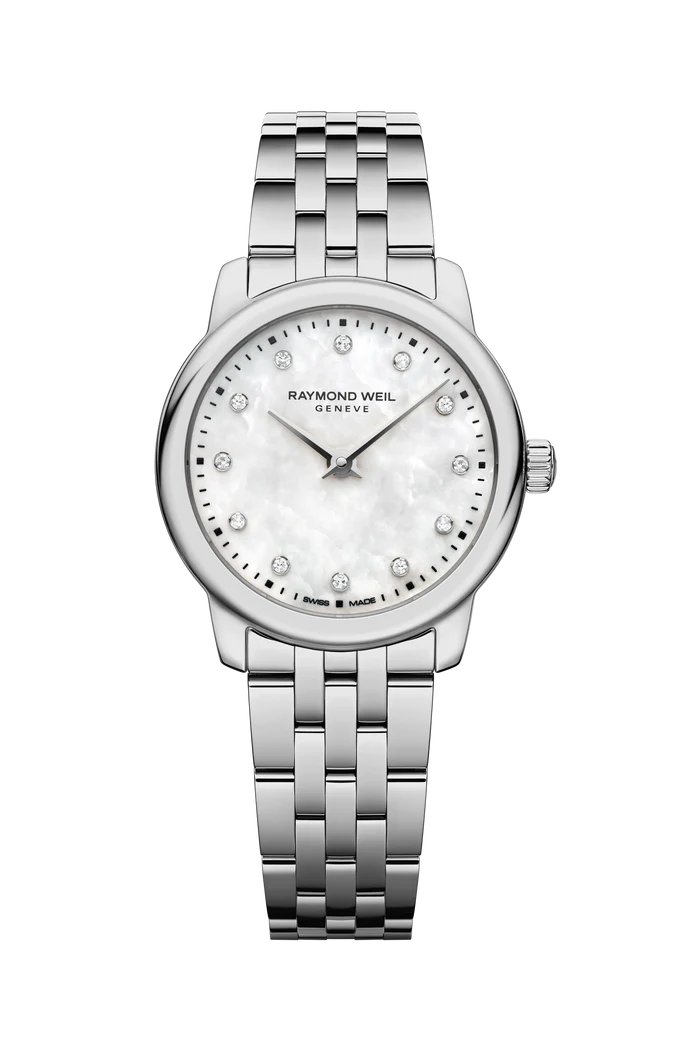Raymond Weil Ladies Stainless Steel Diamond Quartz Watch