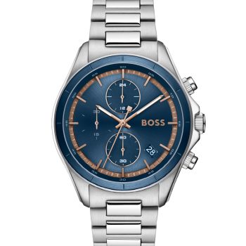 Boss Gents Bossletic Silver Watch