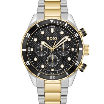 Boss Gents Chronomatix Two-Toned Watch
