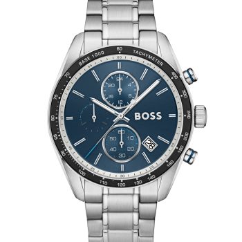 Boss Gents Grand Prix Vitesse Blue-Dial Watch