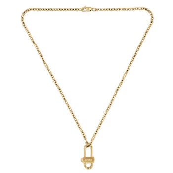 Boss Gents Light-Yellow-Gold-Tone Necklace